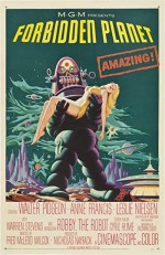 Yasak Gezegen (1956) afişi