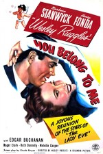 You Belong To Me (1941) afişi