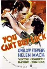 You Can't Buy Luck (1937) afişi
