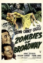 Zombies On Broadway (1945) afişi