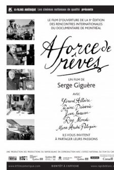 À force de rêves (2006) afişi