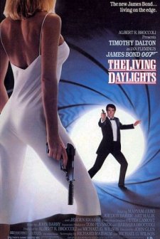 007 James Bond : Gün Işığında Suikast (1987) afişi