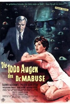1000 Augen Des Dr. Mabuse (1960) afişi