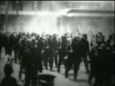 10th U.s. ınfantry, 2nd Battalion Leaving Cars (1898) afişi 10th U.s. ınfantry, 2nd Battalion Leaving Cars (1898) afişi