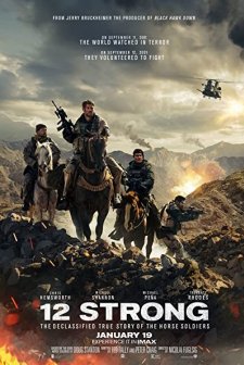 12 Savaşçı (2018) afişi