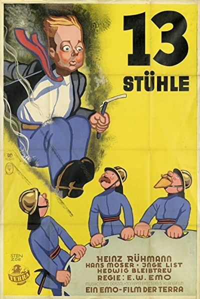 13 Stühle (1938) afişi 13 Stühle (1938) afişi
