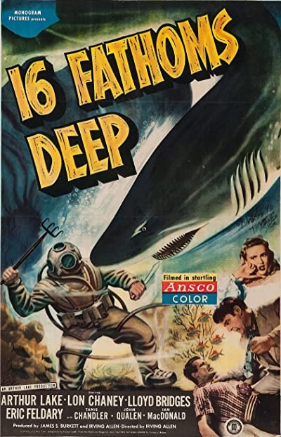 16 Fathoms Deep (1948) afişi 16 Fathoms Deep (1948) afişi