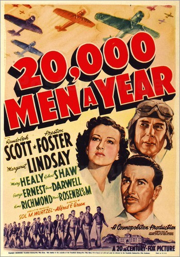 20,000 Men A Year (1939) afişi 20,000 Men A Year (1939) afişi