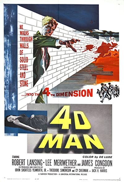 4d Man (1959) afişi 4d Man (1959) afişi