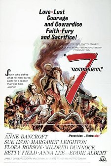 7 Women (1966) afişi