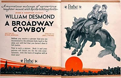 A Broadway Cowboy (1920) afişi A Broadway Cowboy (1920) afişi