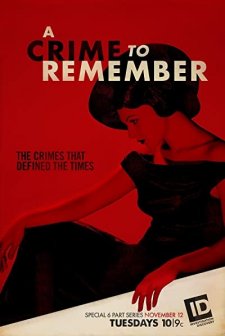 A Crime to Remember (2013) afişi