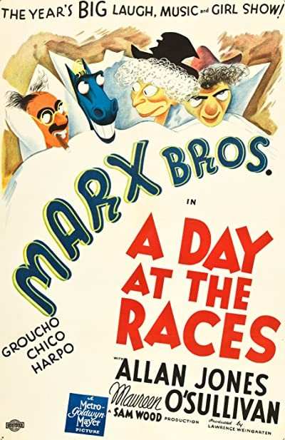 A Day At The Races (1937) afişi A Day At The Races (1937) afişi