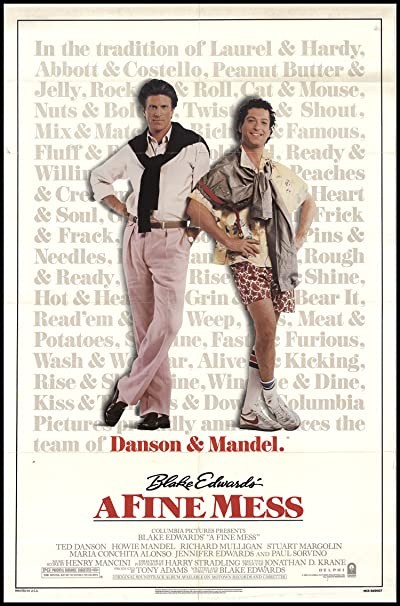 A Fine Mess (1986) afişi A Fine Mess (1986) afişi