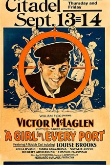 A Girl in Every Port (1928) afişi