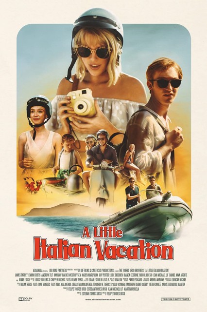 A Little Italian Vacation (2021) afişi A Little Italian Vacation (2021) afişi