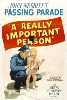 A Really ımportant Person (1947) afişi