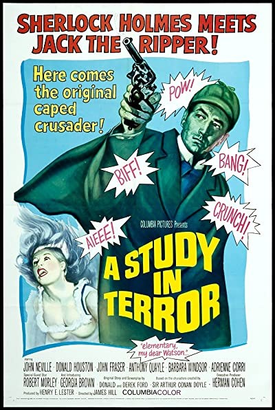 A Study in Terror (1965) afişi A Study in Terror (1965) afişi