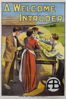 A Welcome Intruder (1913) afişi