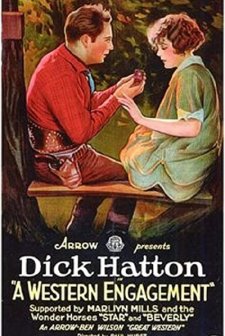 A Western Engagement (1925) afişi