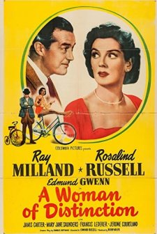 A Woman Of Distinction (1950) afişi