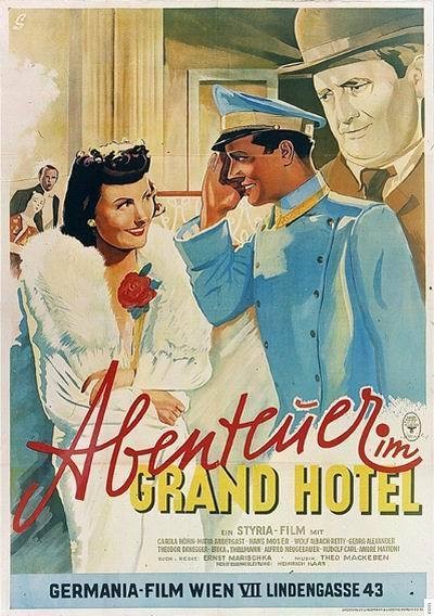 Abenteuer Im Grandhotel (1943) afişi Abenteuer Im Grandhotel (1943) afişi