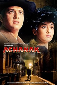 Achanak (1998) afişi