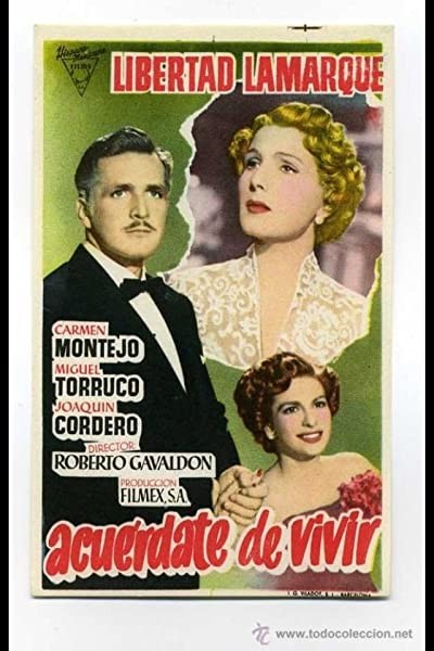 Acuérdate De Vivir (1953) afişi Acuérdate De Vivir (1953) afişi