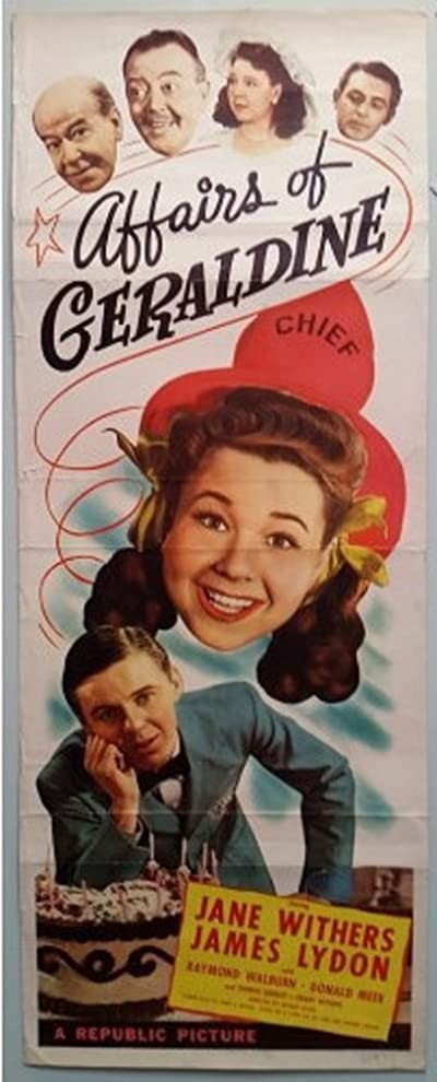 Affairs Of Geraldine (1946) afişi Affairs Of Geraldine (1946) afişi