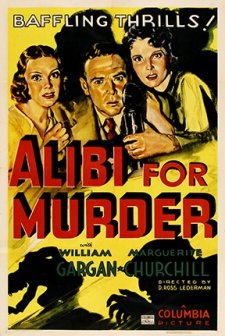Alibi For Murder