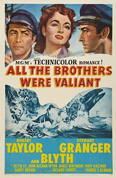 All The Brothers Were Valiant (1953) afişi All The Brothers Were Valiant (1953) afişi