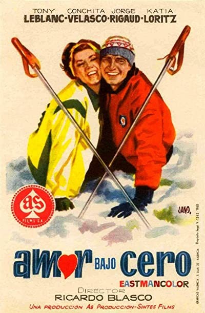 Amor Bajo Cero (1960) afişi Amor Bajo Cero (1960) afişi