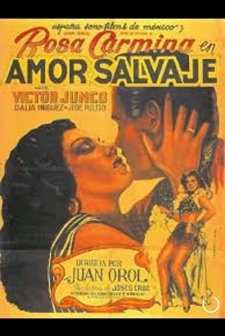 Amor Salvaje (1950) afişi
