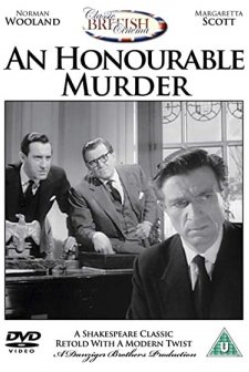 An Honourable Murder (1960) afişi
