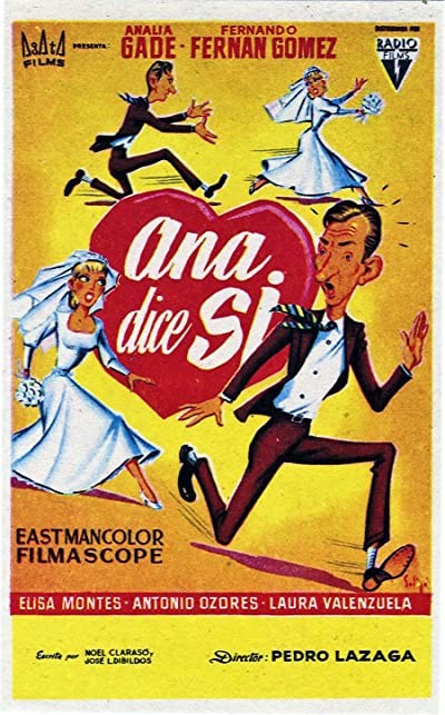 Ana Dice Sí (1958) afişi Ana Dice Sí (1958) afişi