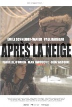Après la neige afişi
