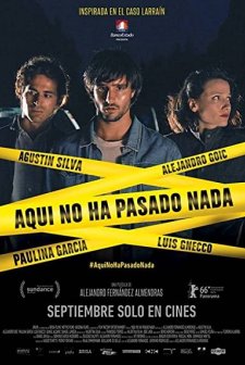 Aquí no ha pasado nada (2016) afişi