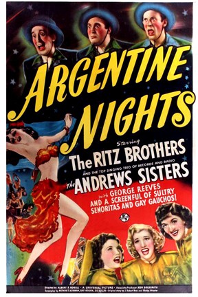 Argentine Nights (1940) afişi Argentine Nights (1940) afişi