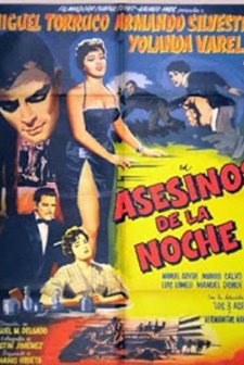 Asesinos De La Noche (1957) afişi
