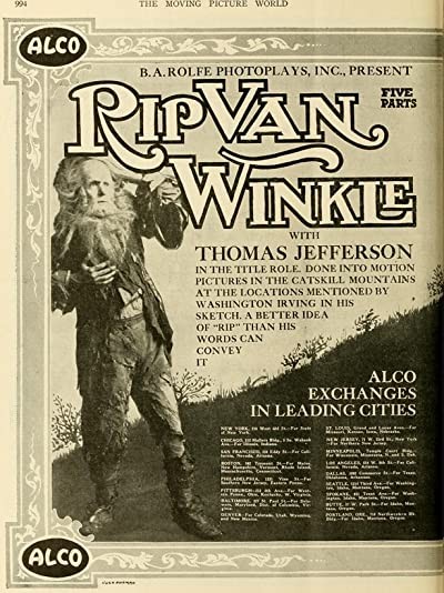 Awakening Of Rip (1896) afişi Awakening Of Rip (1896) afişi