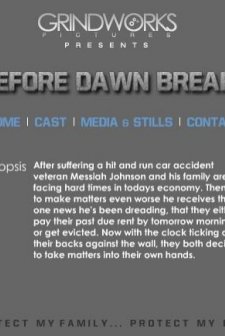 Before Dawn Breaks (2009) afişi