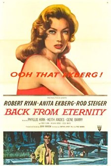 Back From Eternity (1956) afişi