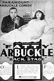 Back Stage (1919) afişi
