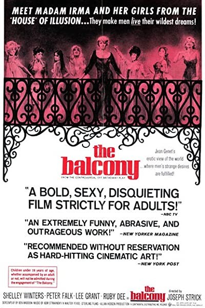 Balkon (1963) afişi Balkon (1963) afişi
