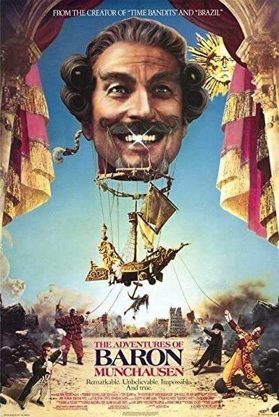 Baron Munchausen'in Maceraları (1988) afişi Baron Munchausen'in Maceraları (1988) afişi