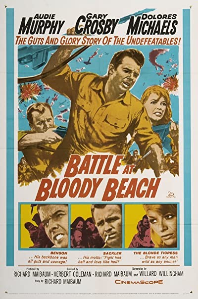 Battle At Bloody Beach (1961) afişi Battle At Bloody Beach (1961) afişi