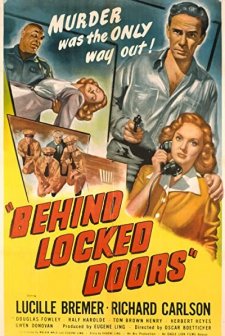 Behind Locked Doors (1948) afişi