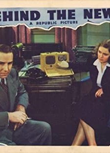 Behind The News (1940) afişi
