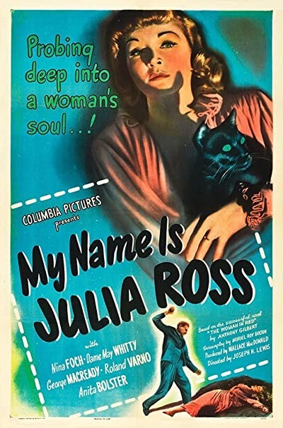Benim Adım Julia Ross (1945) afişi Benim Adım Julia Ross (1945) afişi