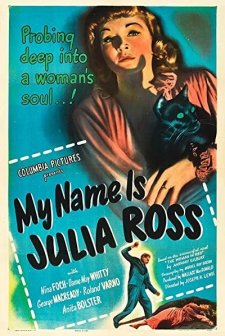 Benim Adım Julia Ross (1945) afişi